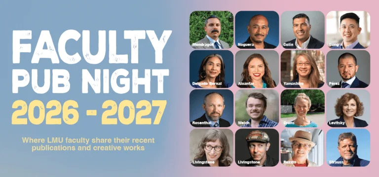 Faculty Pub Night Speaker Line-up for 2026-27