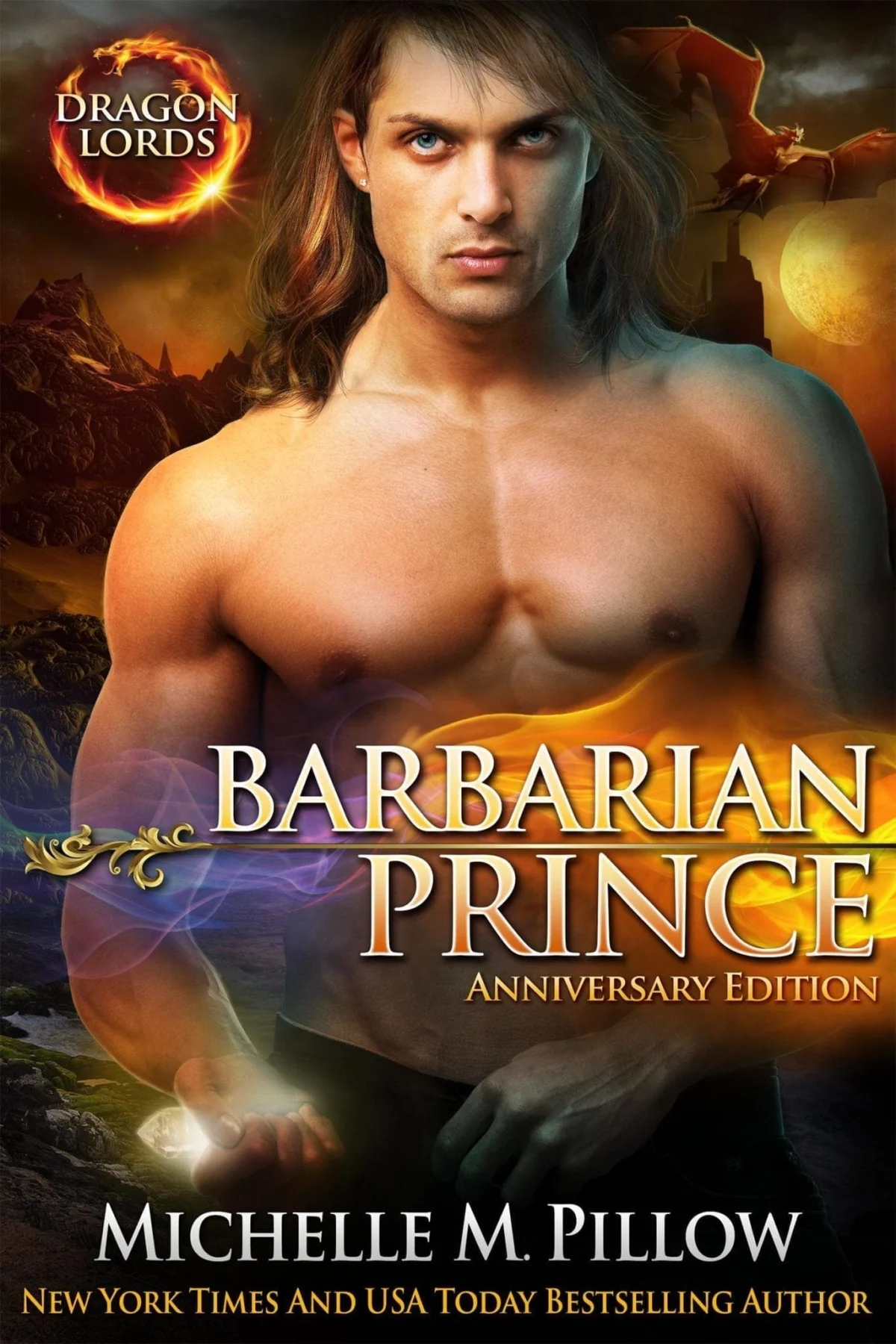 Barbarian Prince by Michelle M. Pillow, Book 1 Dragon Lords Series - Sci-Fi Paranormal Romance