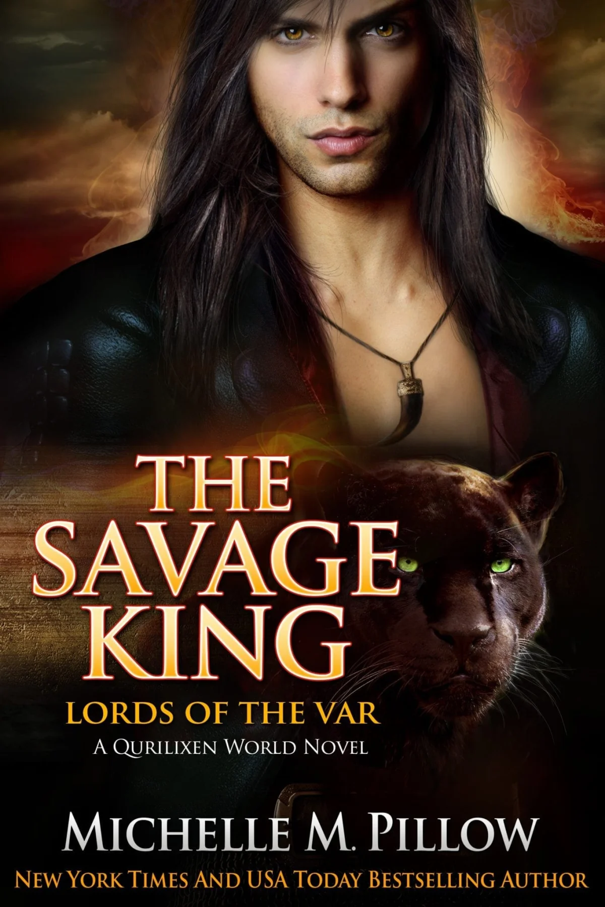 The Savage King by Michelle M. Pillow, Book 1 Lords of the Var Series - Sci-Fi Shifter Paranormal Romance