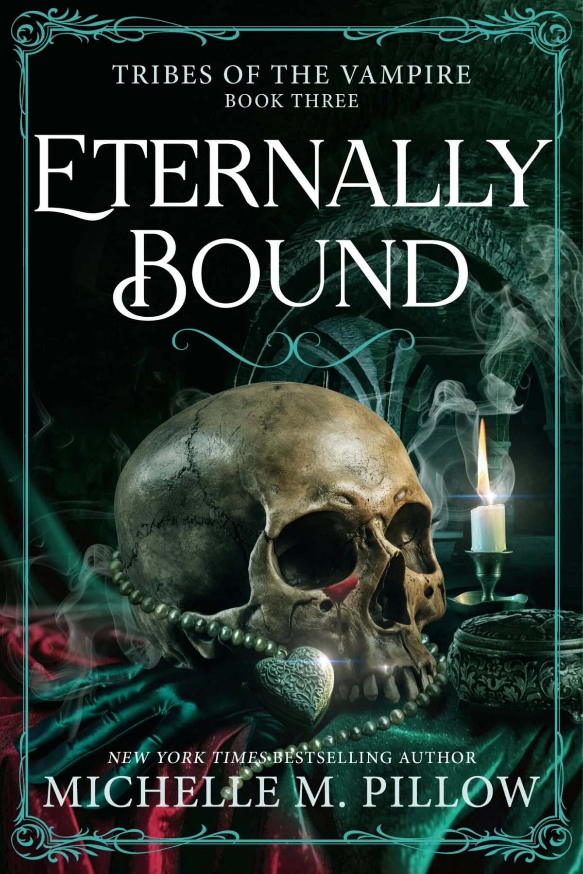 Eternally Bound (Tribes of the Vampire) by Michelle M. Pillow Eternally Bound: Tribes of the Vampire series book cover by Michelle M. Pillow