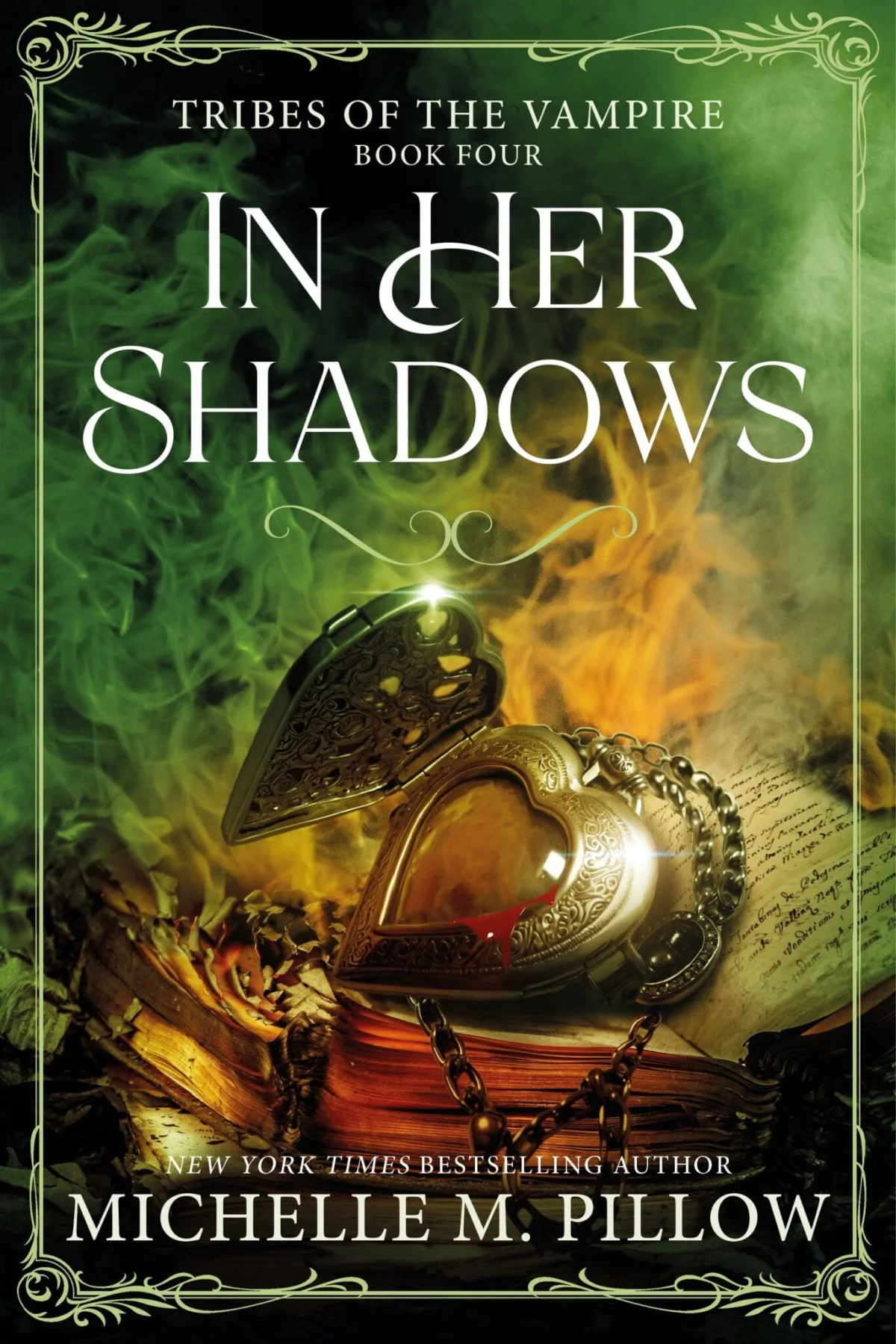 In Her Shadows (Tribes of the Vampire) by Michelle M. Pillow In Her Shadows: Tribes of the Vampire series book cover by Michelle M. Pillow