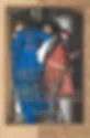 Book cover with two medieval figures embracing in an arched doorway; title HELLALYLE AND HILDEBRAND by Tagai Taruin.
