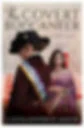 Two women, one in a navy uniform, stand with a bridge in the background. Bold text: "The Covert Buccaneer, a novel." Mood is mysterious.