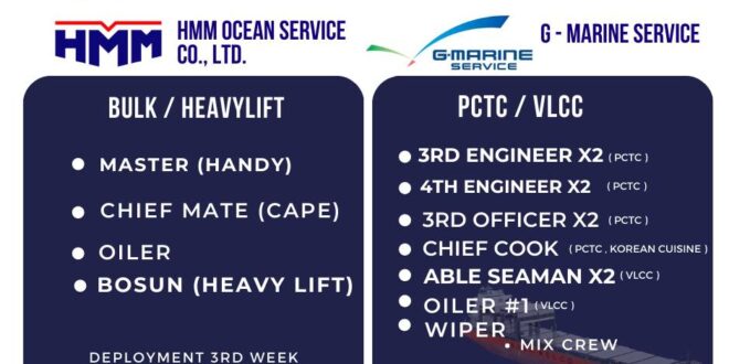 SEAMAN JOB LATEST HIRING 2023