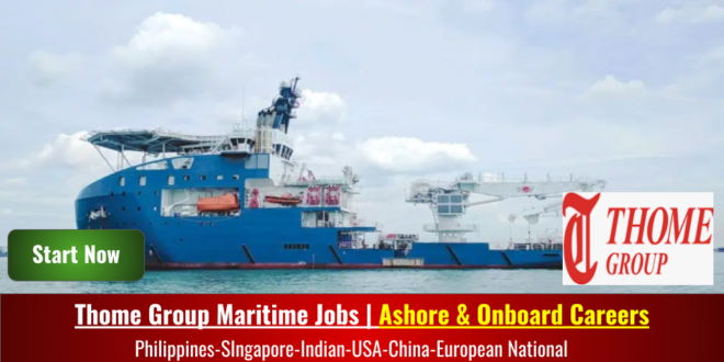 Thome group maritime jobs opening