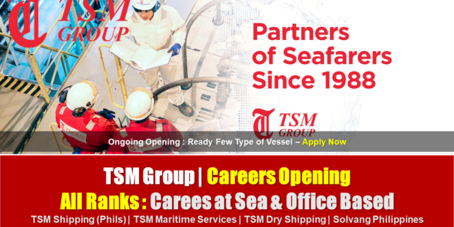 Maritime Careers at Sea & Land Based philippines