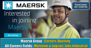 Maersk Company careers opening