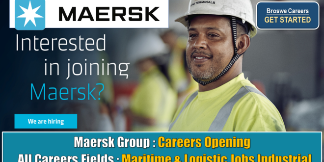 Maersk Company careers opening