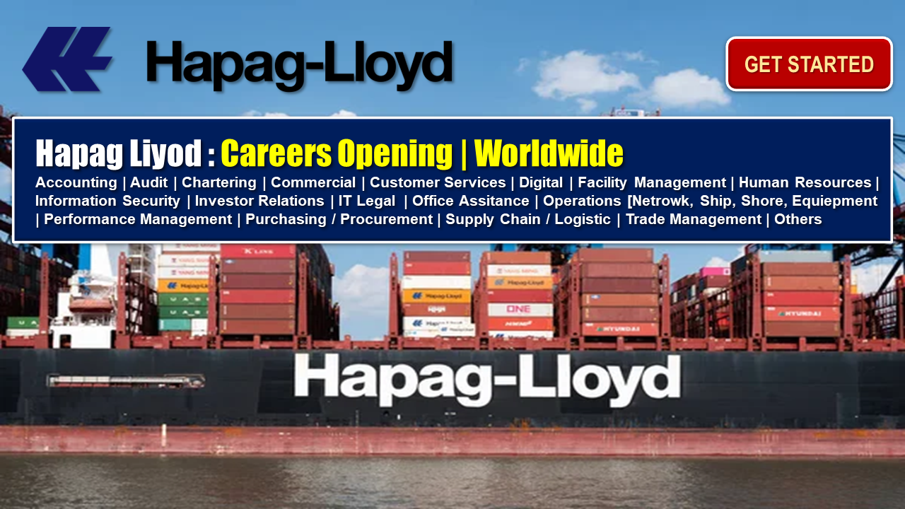 Hapag Lloyd : Container Shipping & Maritime Jobs | Worldwide - SEAMAN ...