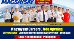 Magsaysay Careers Opening