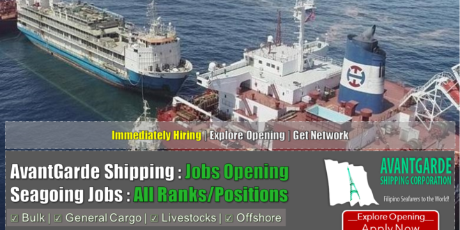 Vacancy at Livestock vessel philippines