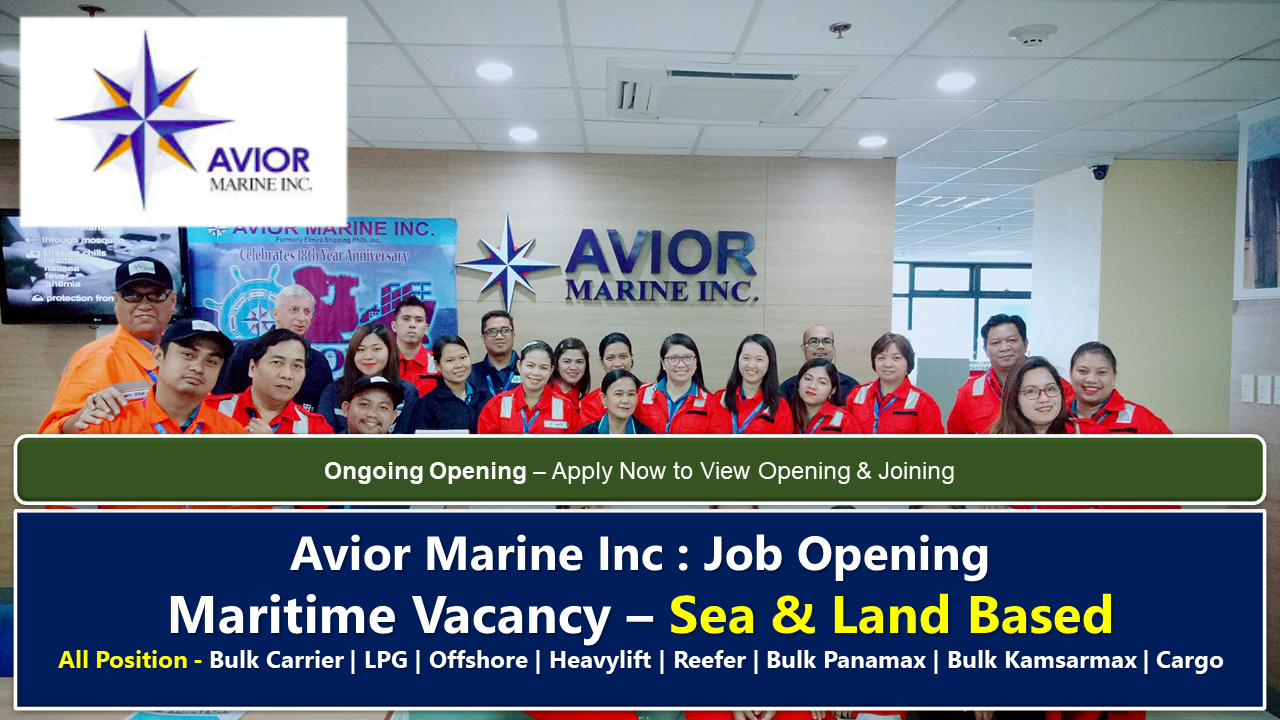 All Ranks Maritime Jobs Filipino