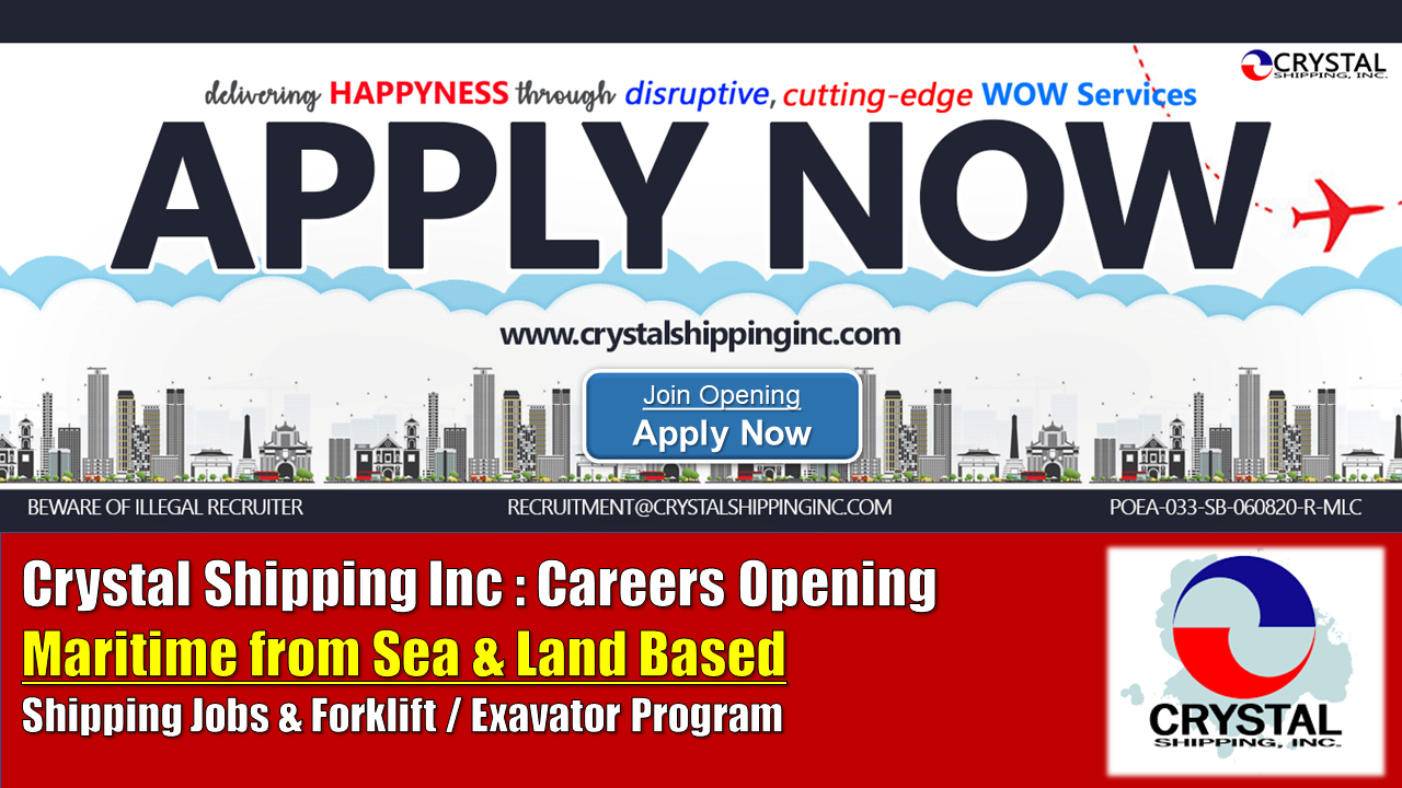 Forklift and Exavator Jobs philippines