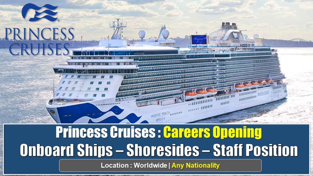 princess cruise line jobs
