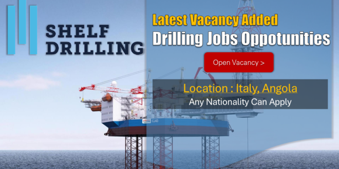 Latest Urgent Hiring Drilling Jobs on Italy, Angola