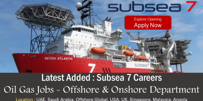 Latest Urgent Oil Gas Jobs Vacancy on USA, UK